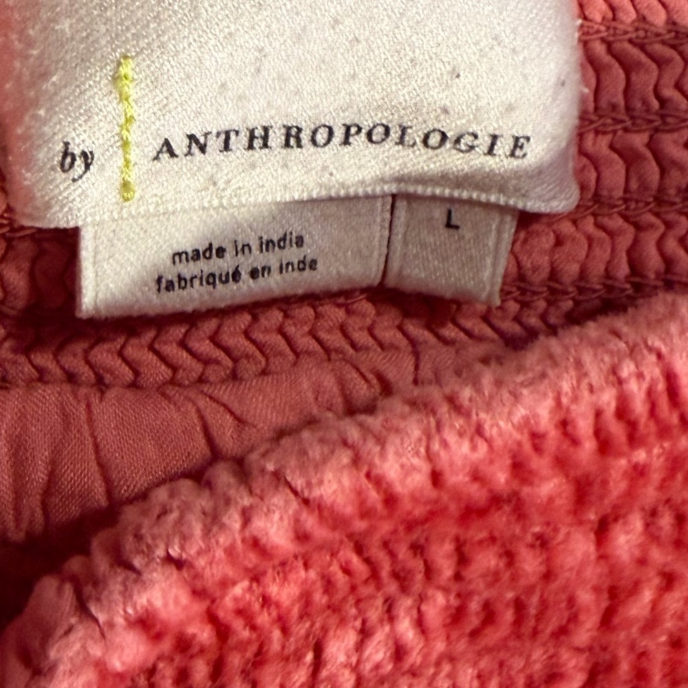 Anthropologie Rosie Embroidered Velvet Joggers - Picture 7 of 7